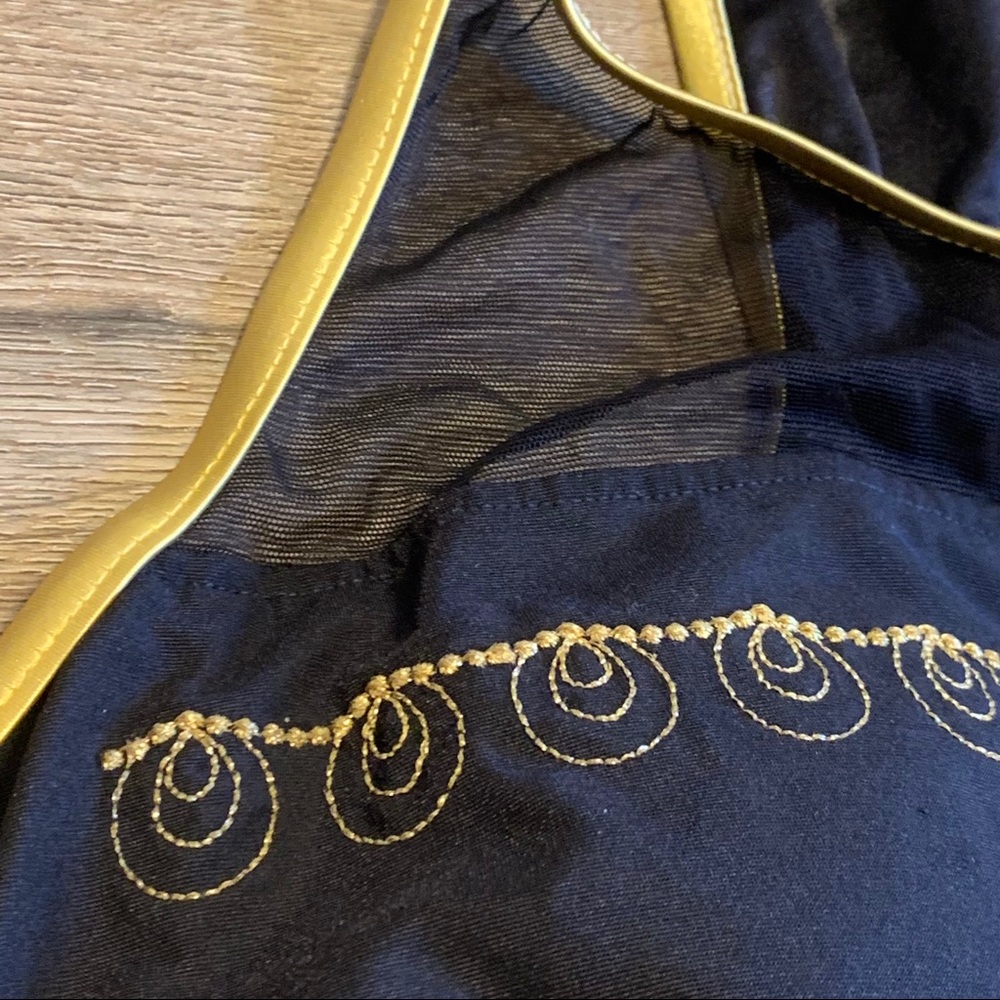 90's Pacific Connections Black/Gold One Piece |20W - Picture 6 of 11